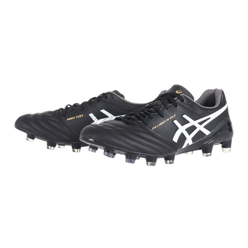 ASICS足球实战鞋男子专业草地天然人造草DS LIGHT XFLY 高帮支撑训练比