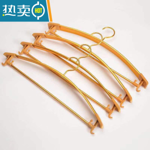 敬平太空铝合金防滑挂衣架家用衣撑晾衣架子成人大衣挂干湿通用