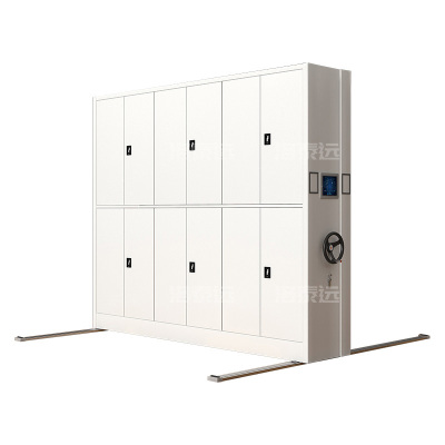 洛泰远 智能密集架移动式档案柜钢制轨道智能密集柜 一列3组