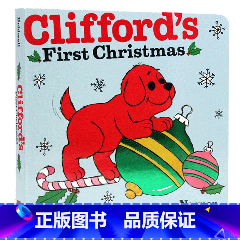 [正版]大红狗的圣诞节绘本 英文原版绘本 CLIFFORD'S FIRST CHRISTMAS 大红狗克利弗德圣诞节