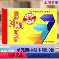 [正版]2024期终冲刺百分百九年级物理9年级上下学期全一册初三沪教版上海初中同步辅导单元专项期中期末阶段测试卷华东师
