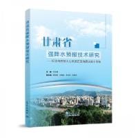 正版新书]甘肃省强降水预报技术研究:纪念舟曲特大山洪泥石流地