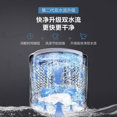美的10kg全自动智能家电家用洗衣机双水流波轮MB100VT53WQCY