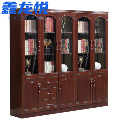 鑫龙悦书橱五门三抽台
