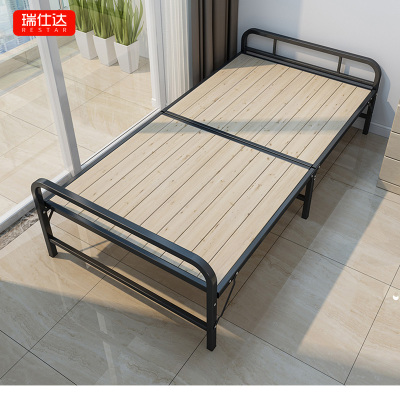 折叠床单人硬板