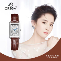 ORSGA手表女表女士手表时尚手表女方形皮带女士ins韩版休闲商务防水石英表学生腕表9299L