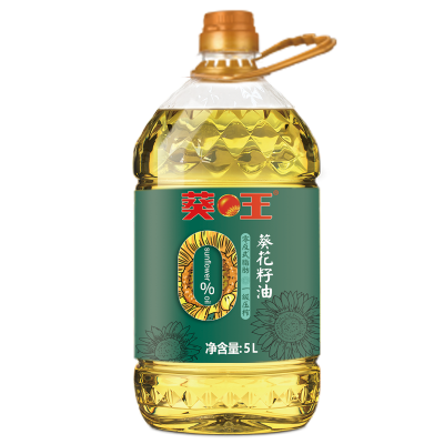 葵王 零反式葵花籽油5L 物理压榨 家用炒菜油