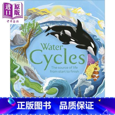 [正版]DK Water Cycles 水循环 英文原版 进口图书 儿童绘本 生态绘本 大自然知识科普 百科图画书 7