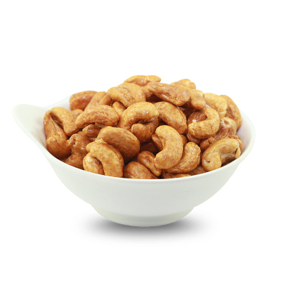 博多客原味生腰果炭烧腰果仁500g特产炒货越南原料干坚果仁休闲零食小吃原味腰果207g（未经加工，不脆）