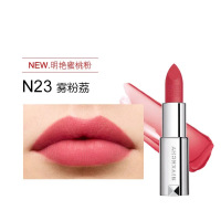 纪梵希(GIVENCHY) 高定粉丝绒口红3.4g N23雾粉荔