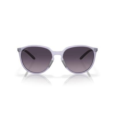 欧克利(OAKLEY)中性款运动风圆形防滑UV400偏光太阳镜户外旅行必