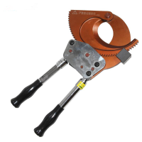 菁普华手柄可伸缩棘轮剪刀 断线钳 齿轮剪 铜铝铠装电缆切刀38*55CMJ25台