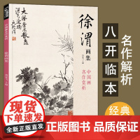 徐渭画集 8开中国画临摹画册书籍写意泼墨水墨国画杂花图花鸟技法教材程高清临本册页 初学者花卉名作赏析鉴赏杨经典全集 建飞