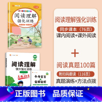 [2本]阅读真题+同步阅读·下册 小学五年级 [正版]阅读理解专项训练书一年级二年级三四五六年级小学语文阅读理解强化训练