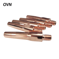 OVN 气保焊导电嘴 紫铜M6*40*0.8mm(10支一盒) 盒