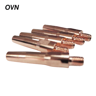 OVN 气保焊导电嘴 紫铜M6*40*0.8mm(10支一盒) 盒