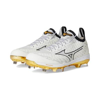 美津浓(Mizuno)男士棒球鞋轻量防水透气舒适支撑高性能运动钉鞋