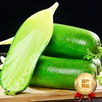 [西沛生鲜]水果萝卜 净重4.5斤 新鲜生吃青脆甜大冰淇淋水果型胡白特产蔬菜