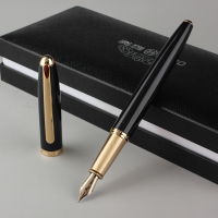 英雄(HERO)钢笔H2002 金笔尖10K 礼盒装商务办公练字签字写字送礼领导老师