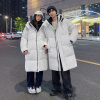 JEEP SPIRIT新款羽绒服情侣冬季男女洋气显瘦外穿中长款防寒外套