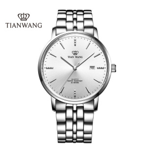 [支持后盖定制刻字服务]天王表手表沧海系列石英表商务休闲男表时尚潮流女表情侣表送男女友生日礼物推荐31131