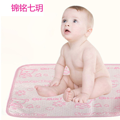 锦铭七玥光头奶爸4层隔尿垫70*100cm防水透气宝宝成人隔尿垫新生儿童婴儿