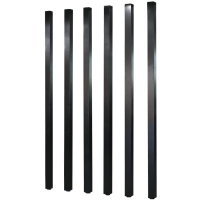 北欧屏风隔断格栅客厅实木入玄关隔断墙家用卧室房间分隔免打孔 隔断5*8*(201-220)cm6根 整装