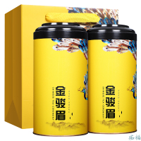 痴福 金俊眉正宗武夷山红茶一级黑黄芽金骏眉浓香型蜜香500g罐装
