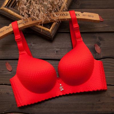 6cm加厚文胸无痕无钢圈小胸加厚文胸内衣文胸超聚一片6CM加厚官方旗舰店