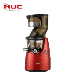 韩国NUC 原装进口原汁机 NA-8620红色 双口径豪华款 1L以下 按键式 低速慢榨家用多功能榨汁机果汁机