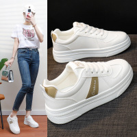 秋季小白鞋新款韩版ins女学生厚底增高运动板鞋休闲街拍