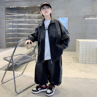 男童牛仔套装春秋款新款中大童休闲两件套儿童秋装衣服潮