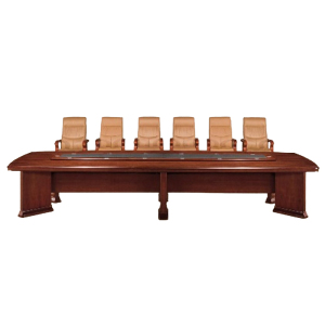 大央会议桌H-5638 3800W*1800D*760H 办公家具会议桌长方形大型长桌简约现代会议室洽谈桌