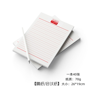 迈思图 稿纸/会议纸/正16开本(260X185)mm 10本