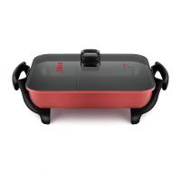 炊大皇电火锅烧烤两用锅37x27cm多用途不粘锅电热锅L