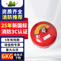 鑫亿安25年新国标FZX-APT6/1.2 悬挂式干粉灭火器 6公斤 单位:个