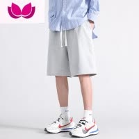 七斓短裤男夏季薄款潮牌宽松运动五分裤新款男士休闲外穿直筒中裤