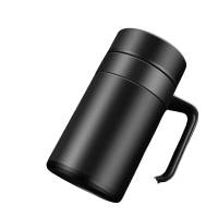 厨小姐带手柄保温泡茶杯400ml CXJ-DD718/个