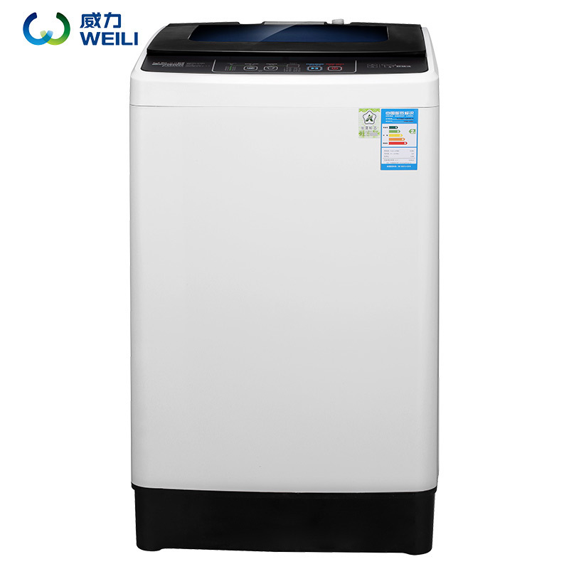 威力(WEILI) XQB80-8019X 8.0公斤全自动波轮洗衣机 仿生手洗 自判水位 13分钟快洗功能 智能童锁