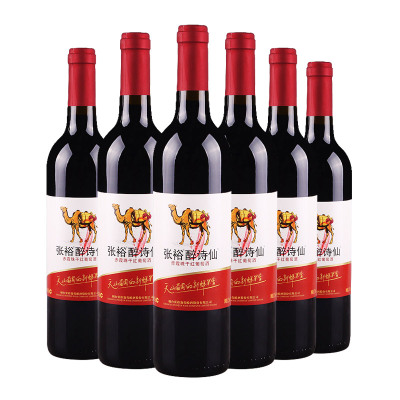 张裕整箱6瓶国产红酒醉诗仙赤霞珠干红干红葡萄酒750ml*6