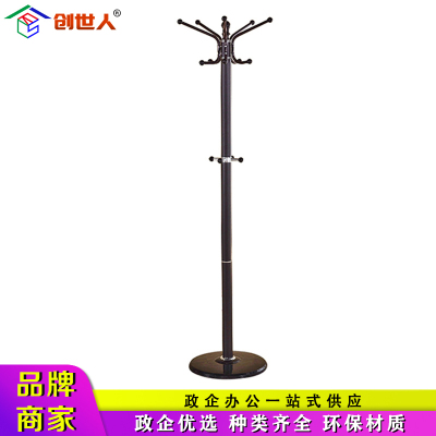 创世人 厂家直销铁艺衣帽架落地挂衣架简易挂包架酒店卧室客厅收纳架批发
