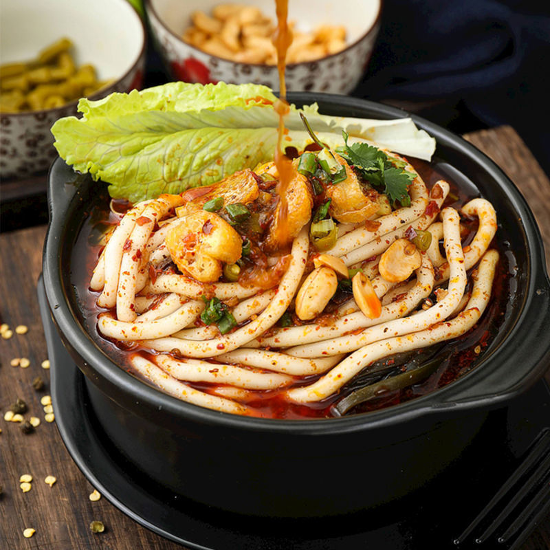 赛卡伊 土豆粉批发180g桥山土豆粉条小火锅冒菜麻辣烫食材砂锅粉条