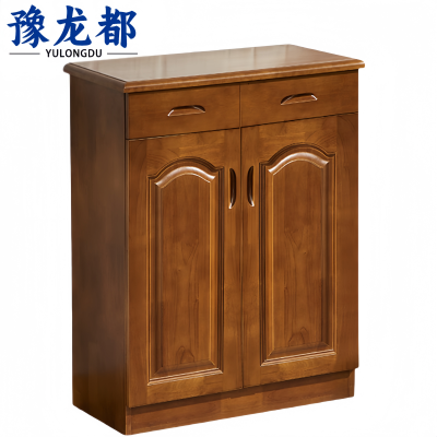 豫龙都 鞋柜 实木 个