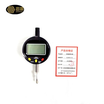 忠林数显百分表ZL5610-10