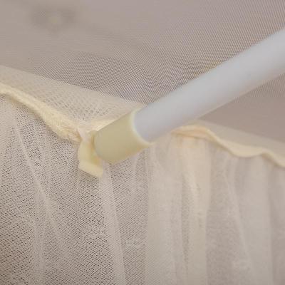 方顶蚊帐电风扇 座床蚊帐风扇杆 加粗不锈钢支架杆