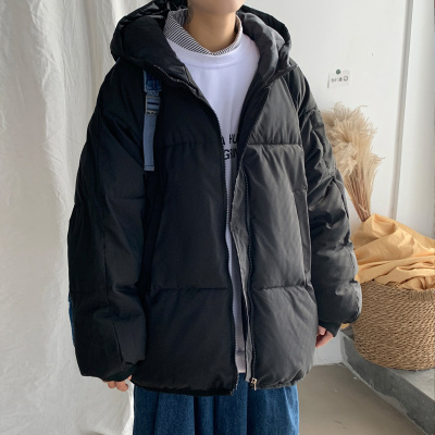NEWLAKE冬季加厚棉服男大码韩版潮流bf港风面包服基础款保暖连帽棉衣外套棉衣