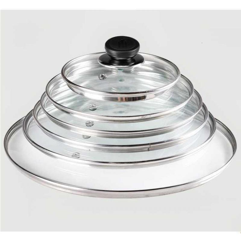 室内家庭电磁炉锅电饼铛烘焙精灵陶瓷锅透明盖子锅盖玻璃蒸汽锅汤锅