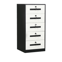 慧采云 钢制文件柜矮柜收纳整理柜资料柜铁皮柜档案柜办公抽屉柜带锁