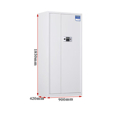 域赢电子保密柜密码锁文件柜铁皮柜办公室指纹锁资料柜档案柜通门电子密码无抽