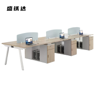 盛铁达 六人位办公桌3600*1200*1100mm STD-XXBS10 张
